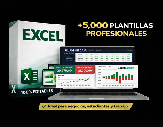 PLANTILLAS EXCEL BASIC +5000